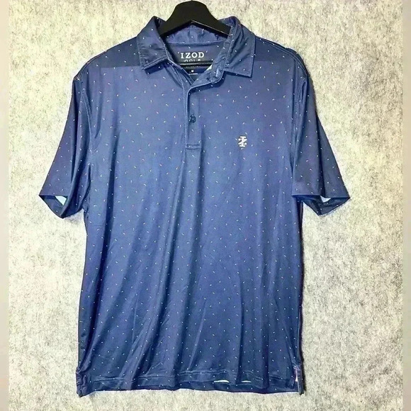 Izod Other - IZOD Golf Patriotic Stretch Polo Shirt - Medium